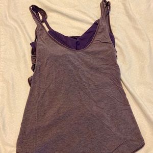 Purple lululemon tank top